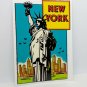 New York City Vintage Style Travel Decal, Vinyl Sticker, Luggage Label