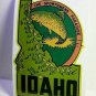 Idaho Fishing Vintage Style Travel Decal / Vinyl Sticker, Luggage Label