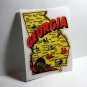 Georgia Vintage Style Travel Decal / Vinyl Sticker, Luggage Label