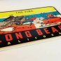 Long Beach, "The Pike" Vintage Style Travel Decal, Vinyl Sticker, luggage label