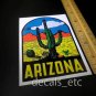 Arizona Vintage Style Travel Decal / Vinyl Sticker, Luggage Label