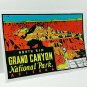 GRAND CANYON NORTH RIM Vintage Style Travel Decal / Vinyl Sticker, Luggage Label
