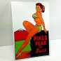 Colorado PIKE'S PEAK or BUST Pin-up Vintage Style Travel DECAL / Vinyl STICKER