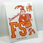 FLORIDA STATE UNIVERSITY, SEMINOLES Vintage Style College DECAL / Vinyl STICKER