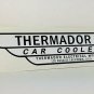 WHITE Thermador Car Cooler Sticker, evaporative swamp cooler decal