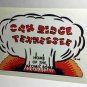 Tennessee Atomic Bomb Vintage Style Travel Decal / Vinyl Sticker, Luggage Label
