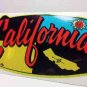 California Vintage Style Travel Decal / Vinyl Sticker, Luggage Label