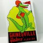 GAINESVILLE GATORS University of Florida, UF Vintage Style Sticker / Decal