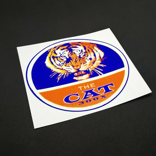 HPE CAT 300X Mini Bike Clutch Cover DECAL | Vinyl Minibike STICKER