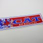 HPE CAT All American Mini Bike Handlebars DECAL | Vinyl Minibike STICKER