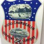Hotel Chamberlin VA,, Vintage Style Travel Decal / Vinyl Sticker, Luggage Label