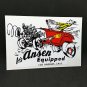 It's Ansen Equipped Vintage Style DECAL, Vinyl STICKER, racing, hot rod, rat rod
