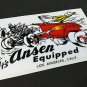 It's Ansen Equipped Vintage Style DECAL, Vinyl STICKER, racing, hot rod, rat rod