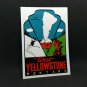 WEST YELLOWSTONE PARK MONTANA Vintage Style Travel Decal, Vinyl STICKER, Label