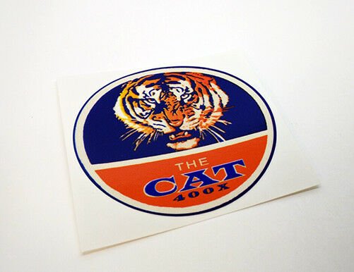 HPE CAT 400X Mini Bike Clutch Cover DECAL | Vinyl Minibike STICKER