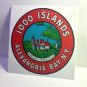 Alexandria Bay, 1000 Islands Vintage Style Travel Decal / Vinyl Sticker