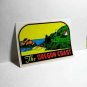 OREGON COAST Vintage Style Travel Decal, Vinyl Sticker, luggage label
