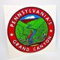 Pennsylvania's Grand Canyon Vintage Style Travel Decal / Vinyl Sticker, 4 inch