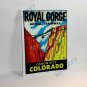 Colorado Royal Gorge Vintage Style Travel Decal / Vinyl Sticker, Luggage Label
