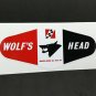 WOLF'S HEAD OIL Vintage Style DECAL, Vinyl STICKER, hot rod, rat rod, car racing
