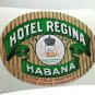 Hotel Regina Habana Cuba Vintage Style Travel Decal, Vinyl Sticker,luggage label