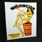 Washington Pin up "Wenatchee Apple" Vintage Style pinup DECAL, Vinyl STICKER