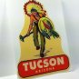 TUCSON ARIZONA Vintage Style Travel Decal / Vinyl Sticker, Luggage Label