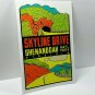 SKYLINE DRIVE- VIRGINIA Vintage Style Travel Decal, Vinyl STICKER, Luggage Label