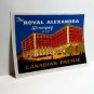 Royal Alexandra Winnipeg Canada Vintage Style Travel Decal / Vinyl Sticker