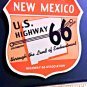 US Route 66 New Mexico Vintage Style Travel Decal / Vinyl Sticker, Luggage Label