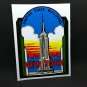 Empire State Building Decal, New York City Vintage Style Vinyl Sticker