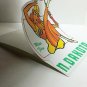 North Dakota Pinup Vintage Style Travel Decal, Vinyl Sticker, Luggage Label