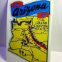 Arizona Grand Canyon Vintage Style Travel Decal / Vinyl Sticker, Luggage Label