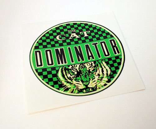 HPE CAT DOMINATOR Mini Bike Clutch Cover DECAL | Vinyl Minibike STICKER