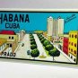 Cuba El Prado Habana Vintage Style Travel Decal / Vinyl Sticker, Luggage Label