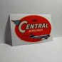 Central Airlines Vintage Style Decal / Vinyl Sticker, Luggage Label