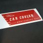Montgomery Ward Car Cooler Sticker,  Wards Swamp Cooler Decal