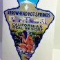 Arrowhead Hot Springs Vintage Style Travel Decal / Vinyl Sticker, Luggage Label
