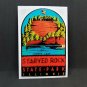 Starved Rock Illinois Vintage Style Travel Decal / Vinyl Sticker, Luggage Label
