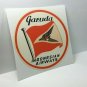 Indonesian Airways Vintage Style Travel Decal, Vinyl Sticker, Luggage Label