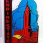 Empire State Building Vintage Style Travel Decal / Vinyl Sticker, Luggage Label
