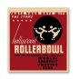 Hollywood Rollerbowl, Vintage Style Travel Decal, Vinyl Sticker, Luggage Label