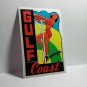 Gulf Coast Mississippi Vintage Style Travel Decal / Vinyl Sticker, Luggage Label