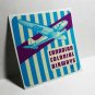 Canadian Colonial Airways Vintage Style Decal / Vinyl Sticker, Luggage Label