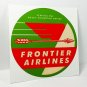 FRONTIER AIRLINES Vintage Style DECAL / Vinyl Sticker, Luggage Label