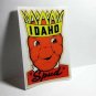 IDAHO Spud Vintage Style Travel Decal, Vinyl Sticker, luggage label
