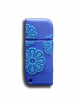 FLOWER (DARK BLUE & CLEAR BLUE)