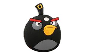 Black fancy bird USB Flash drive