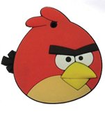 Red fancy bird USB Flash Drive