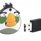 White fancy bird Flash Drive